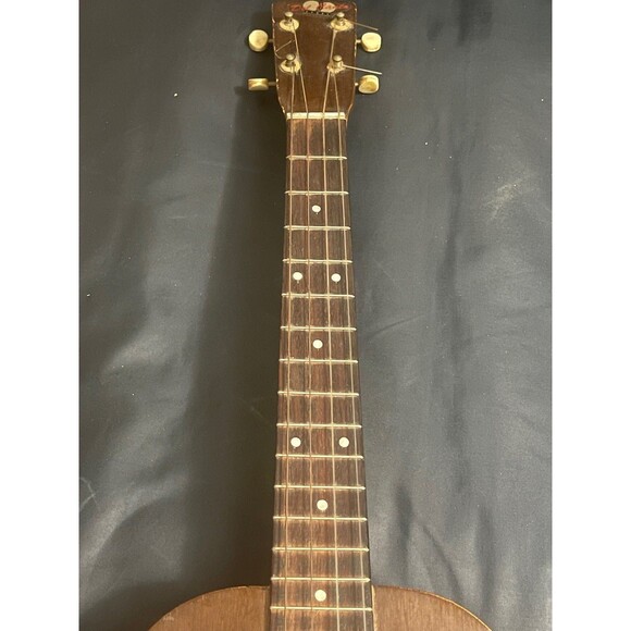 Vintage 1950s Weiss Del Canto Baritone Ukulele Model‎ B.U. 150 Mahogany - Picture 6 of 12